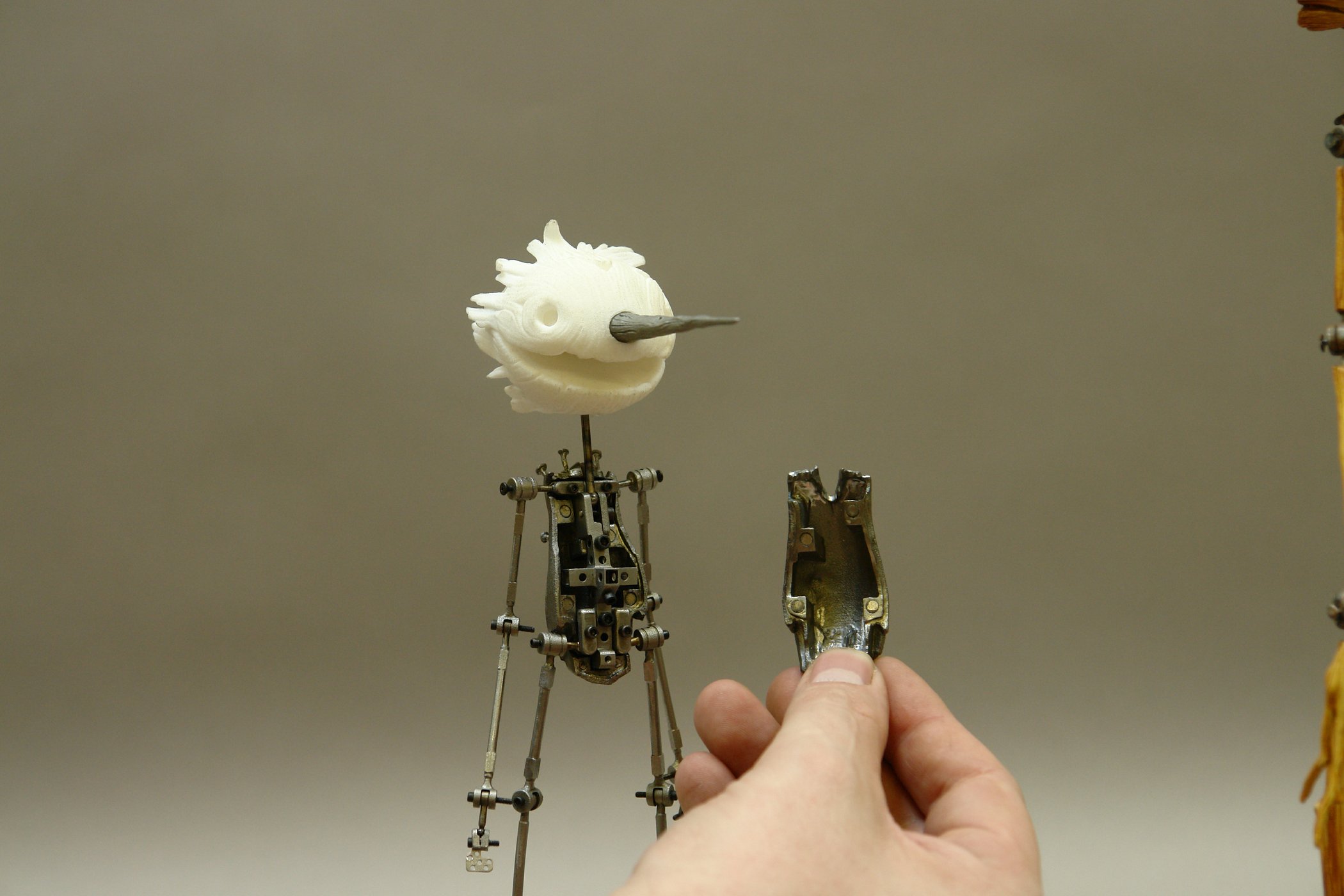  Кукла Пиноккио с 3D-печатными элементами
